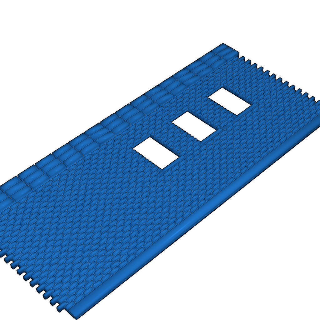 Кирпичные и каменные здания 1:87 HO