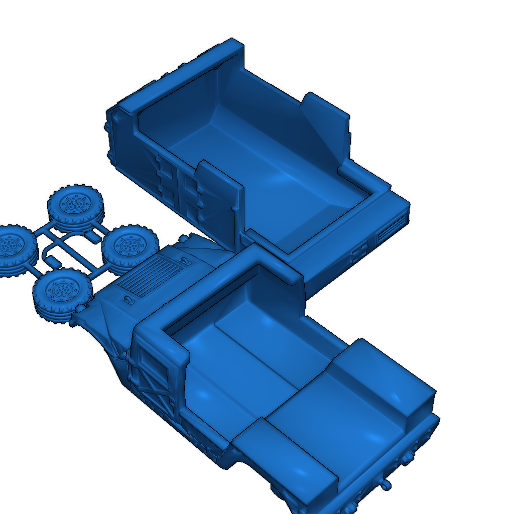 AM General M9973 HMMWV Военный Хамви Ambulance (Масштаб 1/48)