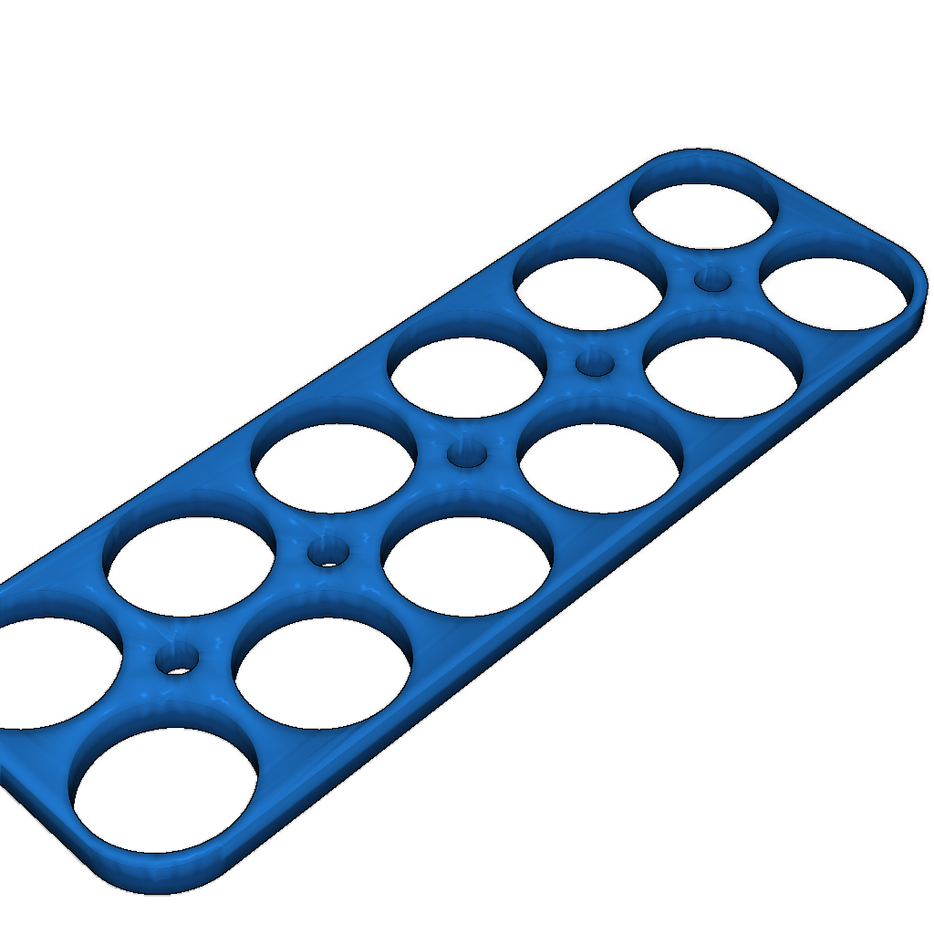 Держатель аккумуляторов 21700 6s2p