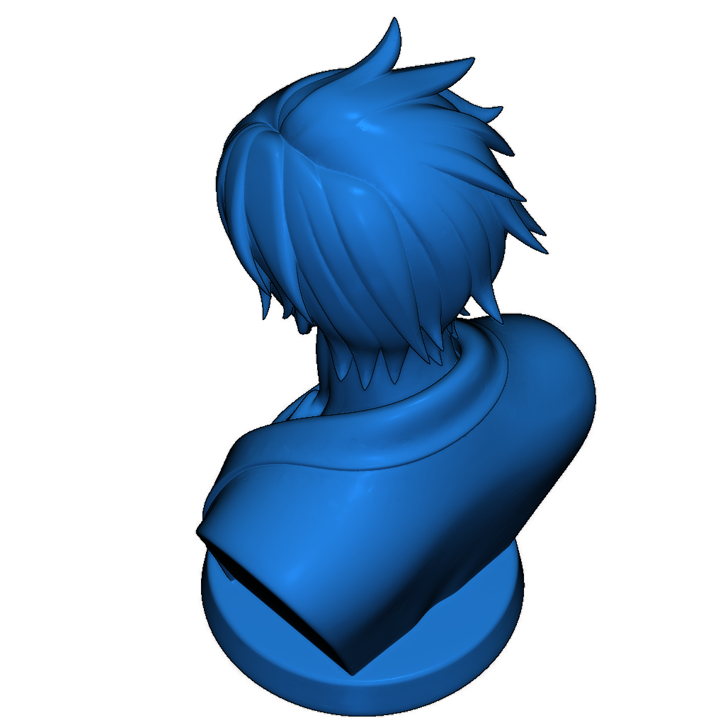 3D модель Сунг Джину из Solo Leveling