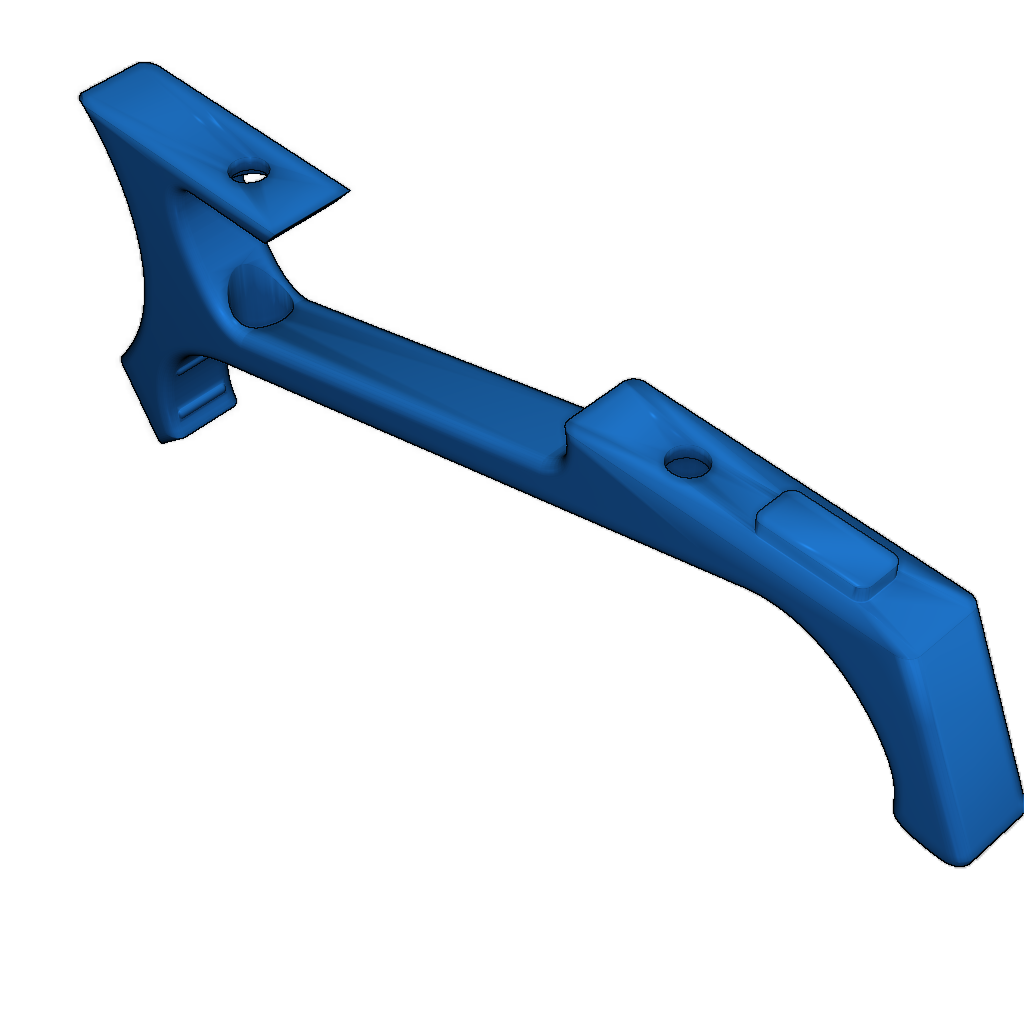 MLOK Угловая Рукоятка - Легкая/Скелетная