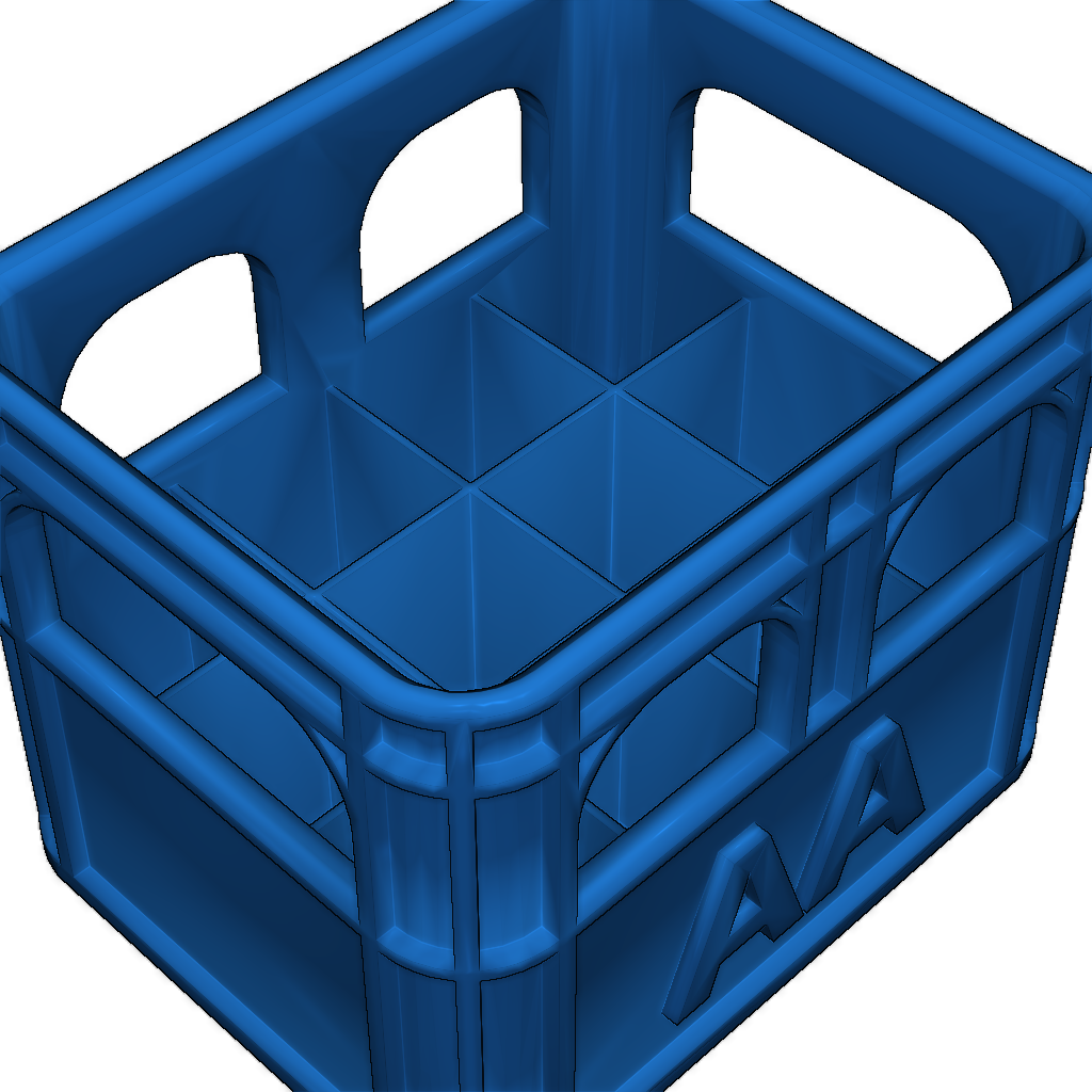 Держатель для батареек AA/18650 в виде ящика для пива