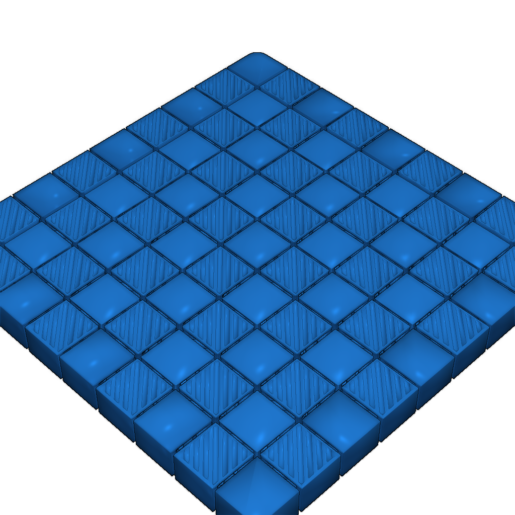 Гибкая клетчатая салфетка