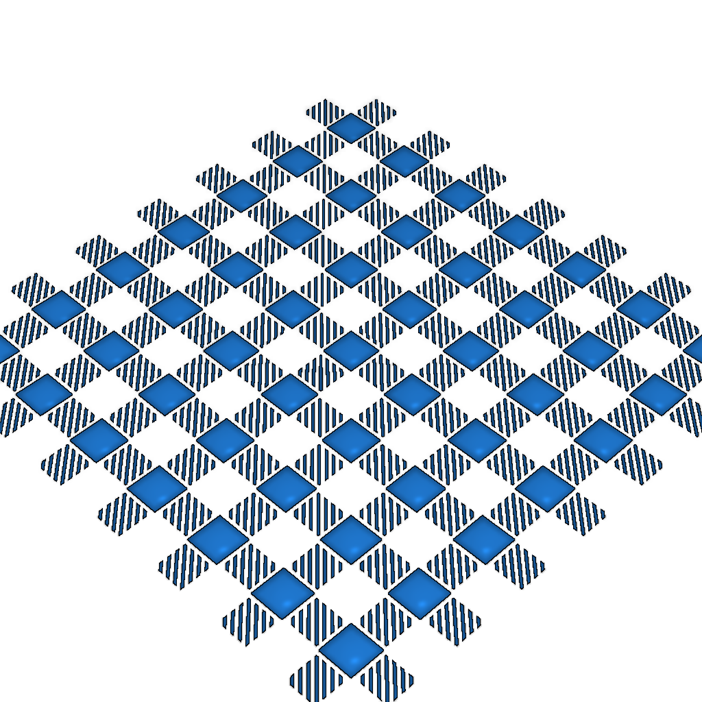 Гибкая клетчатая салфетка