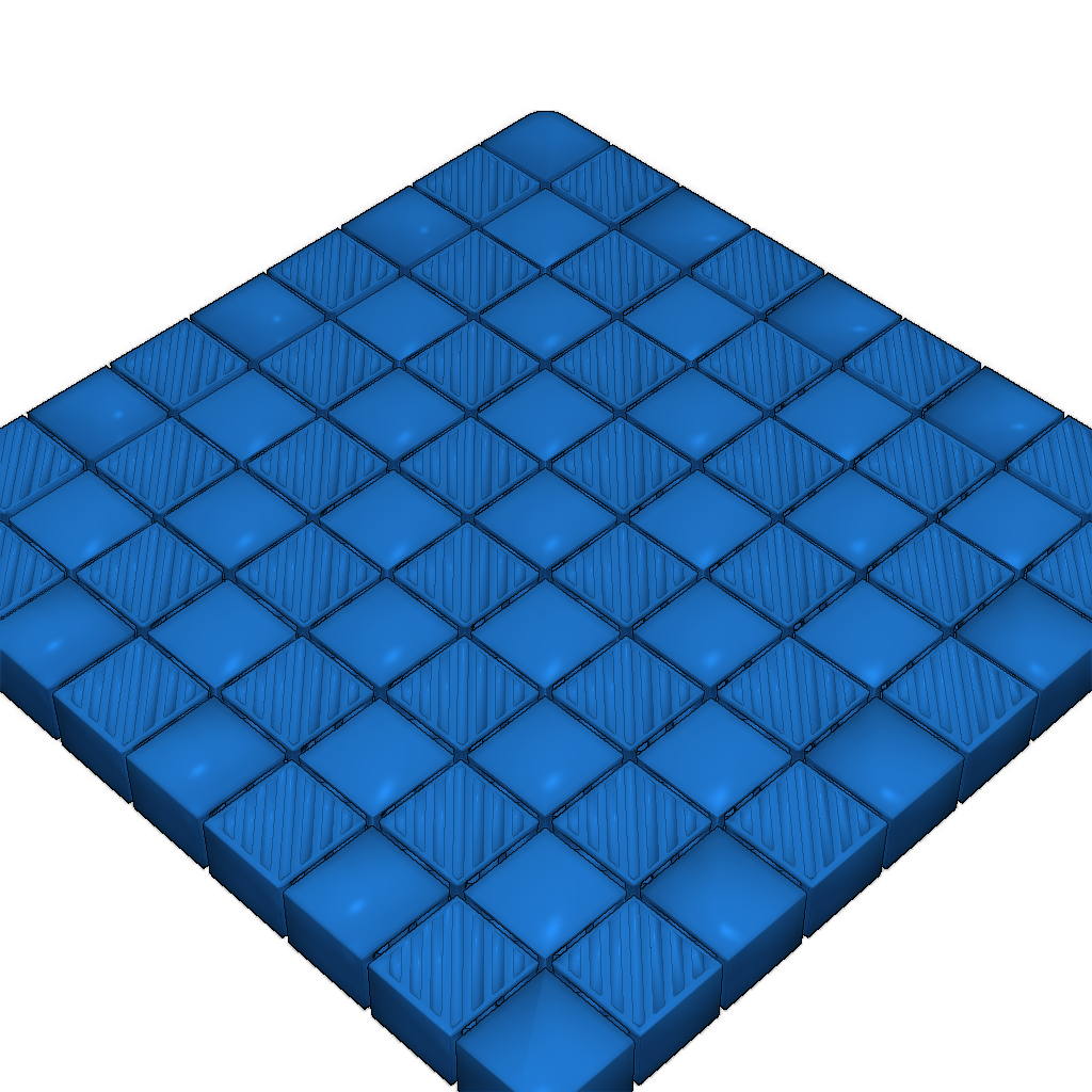 Гибкая клетчатая салфетка