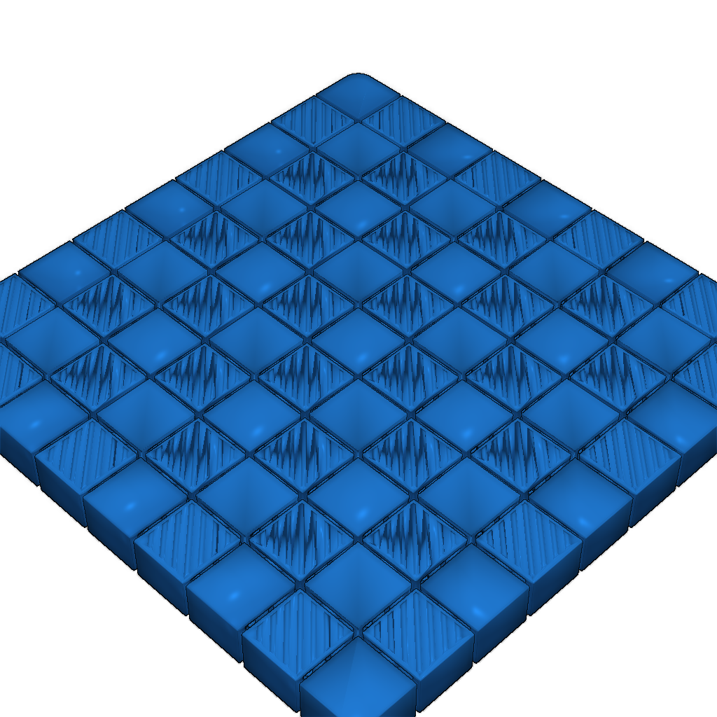 Гибкая клетчатая салфетка