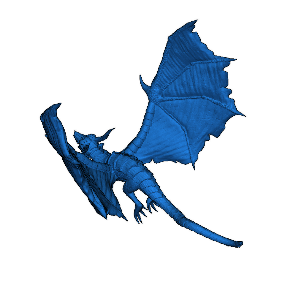 Миниатюра Десертного Дракона