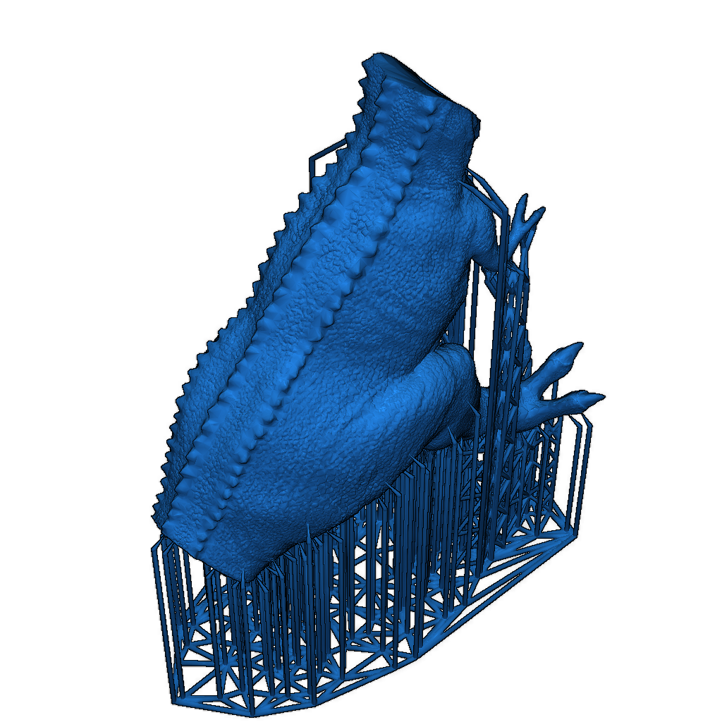 Миниатюра Тираннозавра для RPG