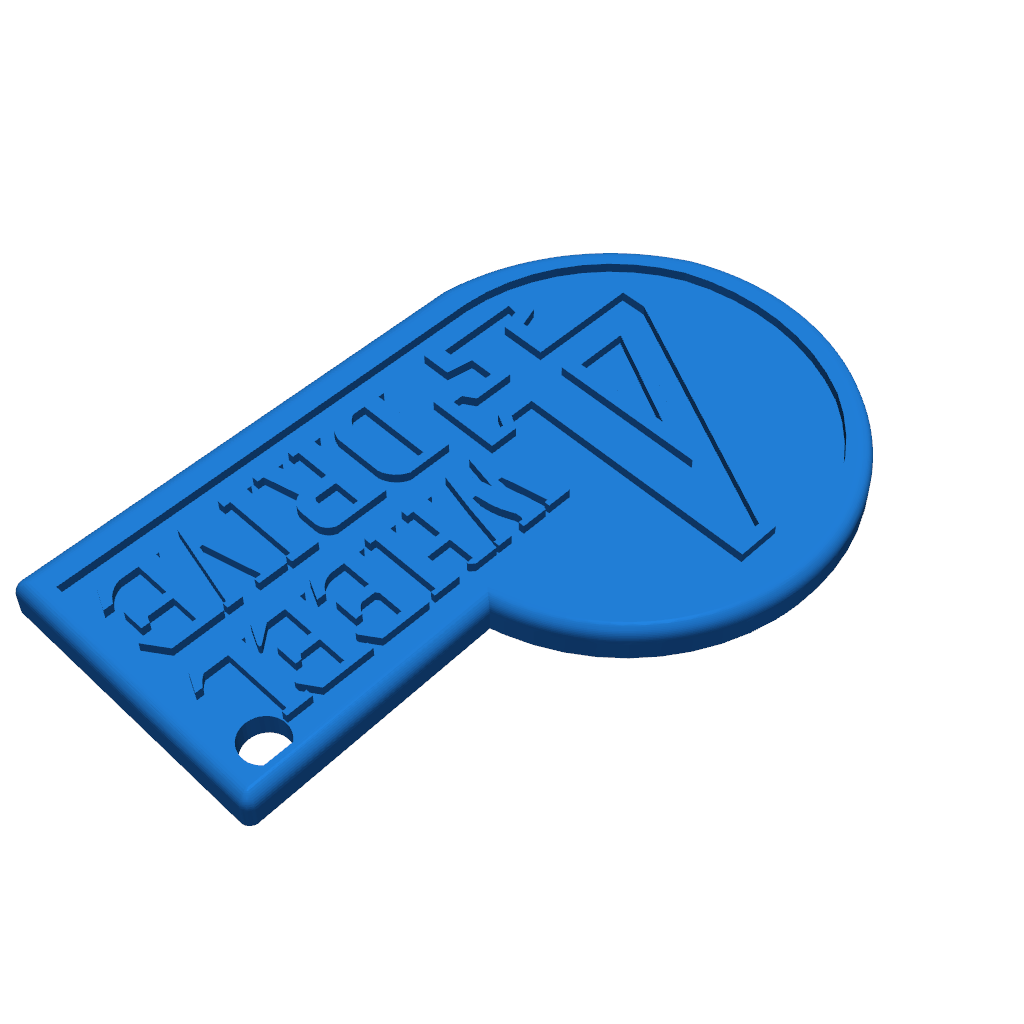 Ключница в виде эмблемы внедорожника FJ40