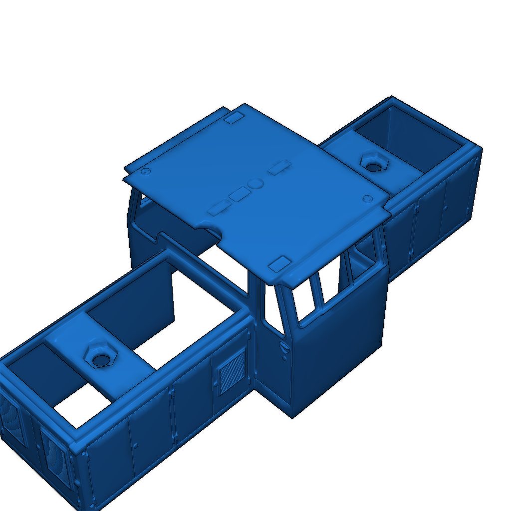 Дизельный локомотив CMI / John Cockerill NH 500 B в масштабе H0