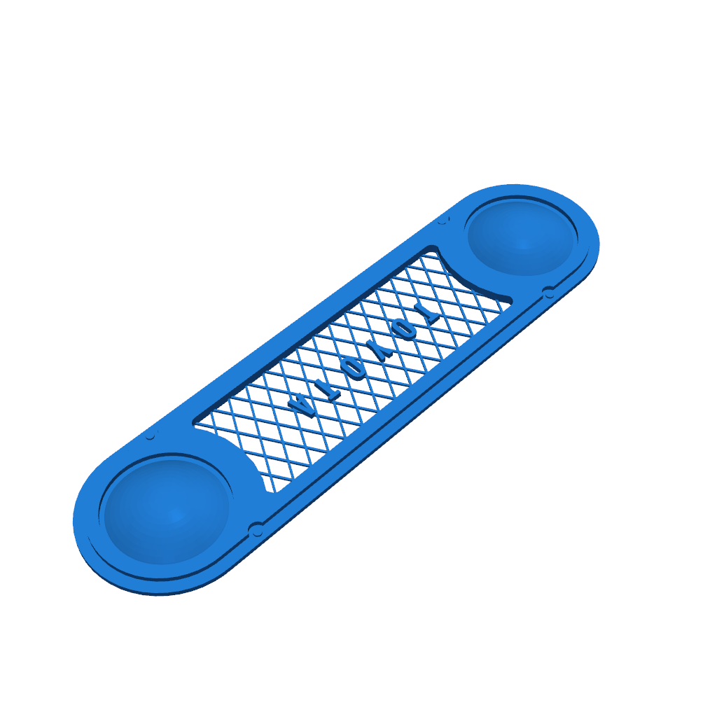 3D-модель решётки FJ40