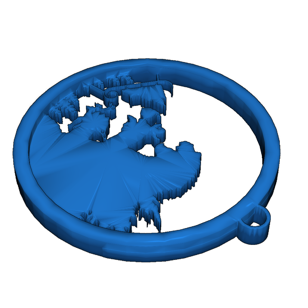 Санта против Годзиллы - рождественский Ornament
