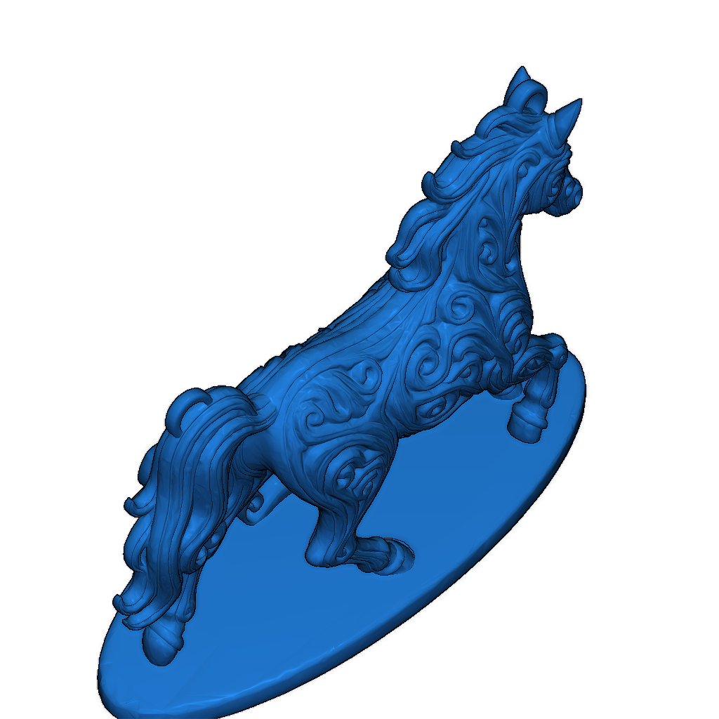 Декоративный конь для елки