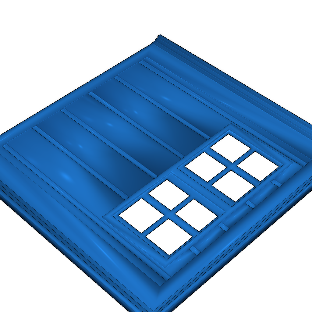 Кирпичный склад 1:87 HO масштаб