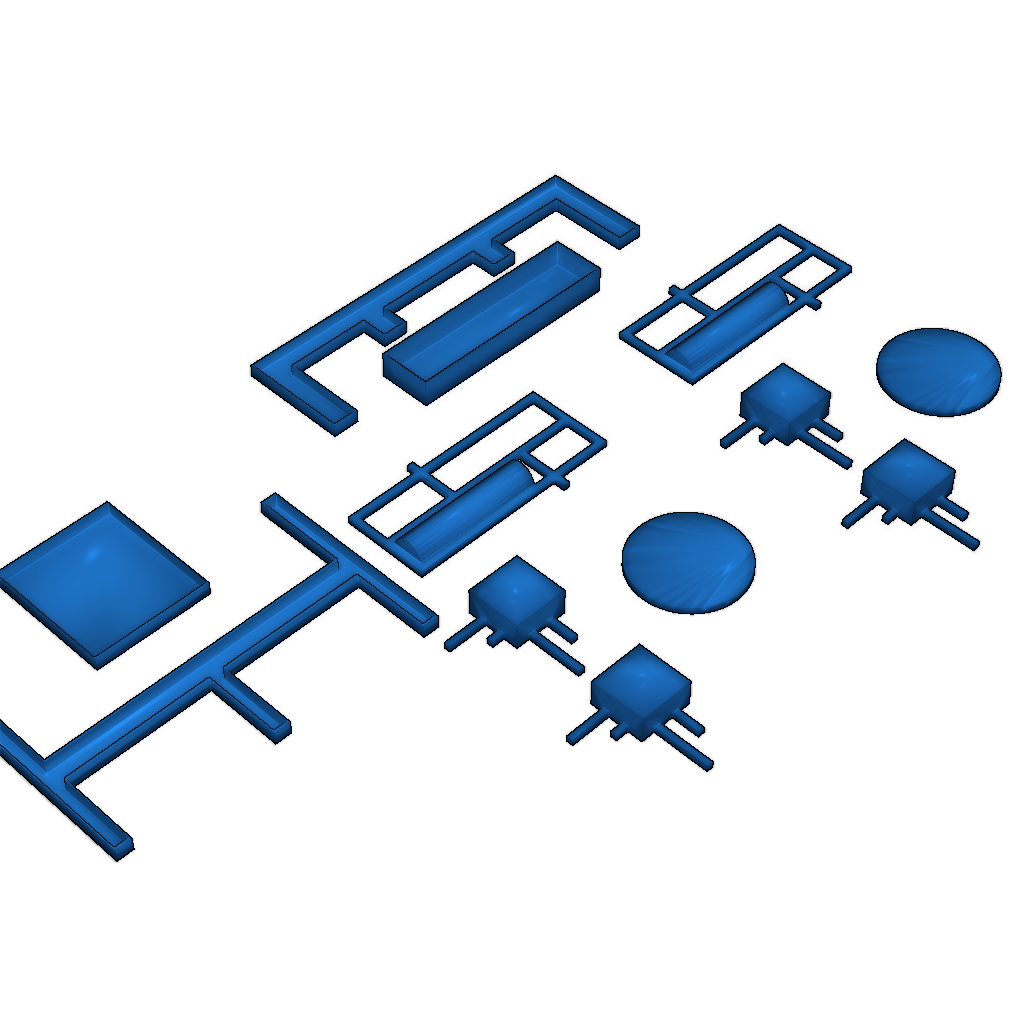 Кирпичный склад 1:87 HO масштаб