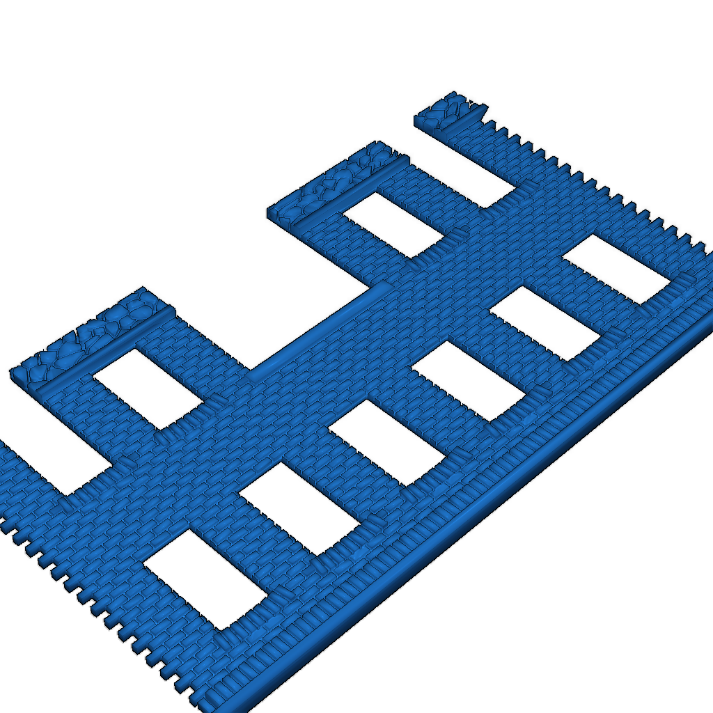 Кирпичный склад 1:87 HO масштаб