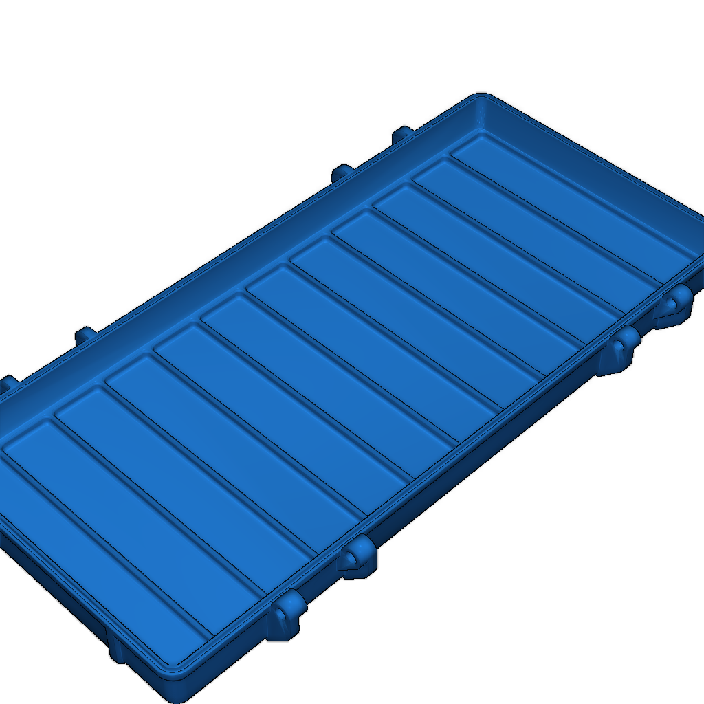 Модульный контейнер для хранения DIP-резисторов