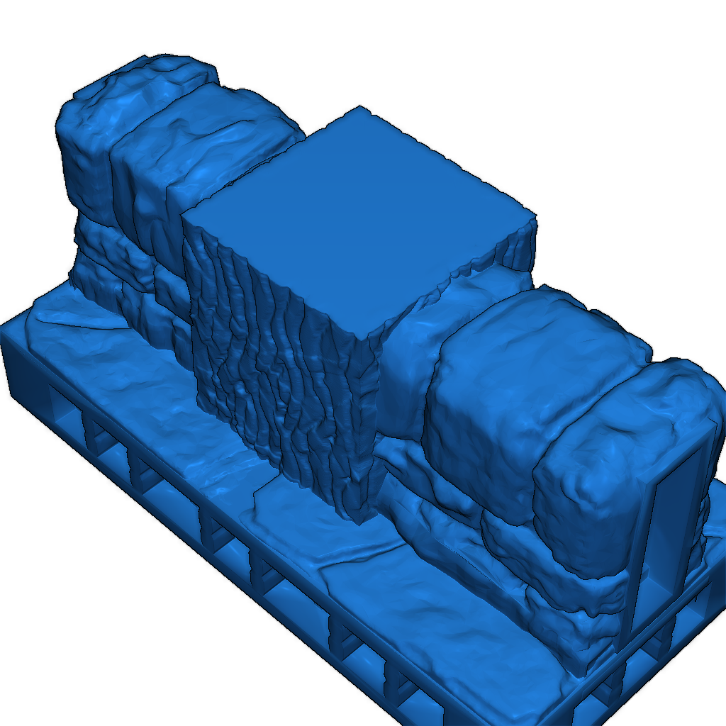 Плитки DnD OPENLOCK Низкие Стены "Плоские"