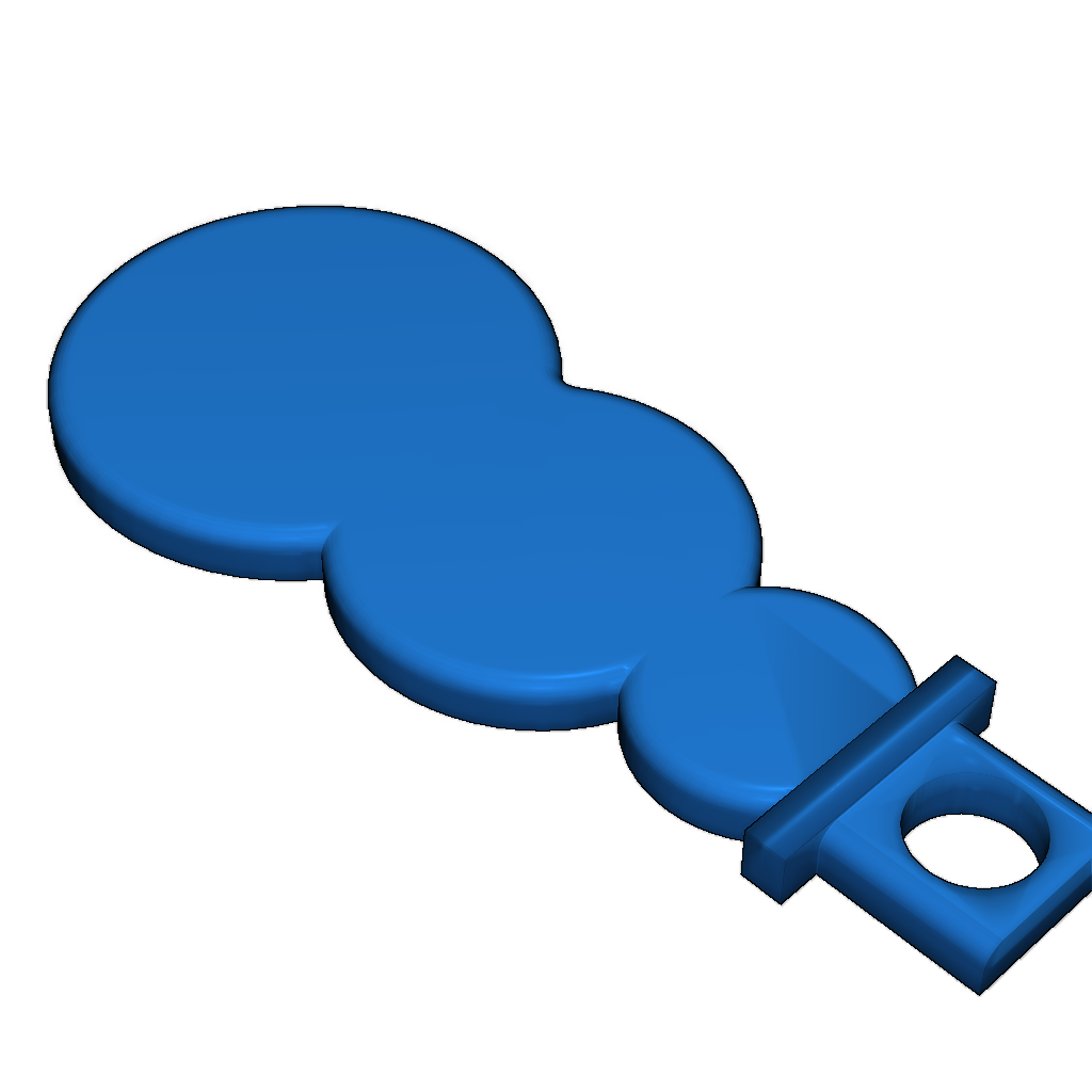 Брелок/орнамент снеговика