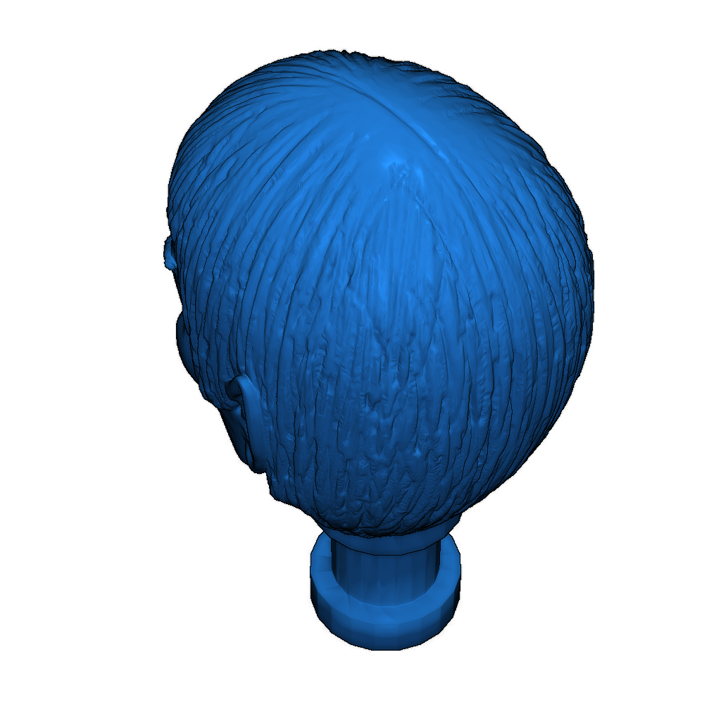 Голова фигуры Торет из Звездного пути TNG