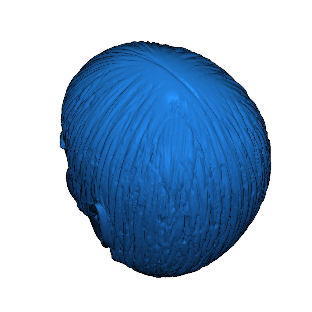 Голова фигуры Торет из Звездного пути TNG