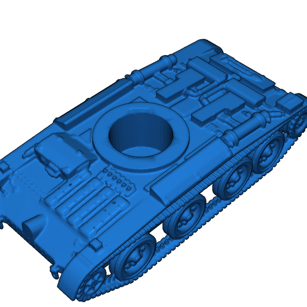 Танк Covenanter с открытыми колесами