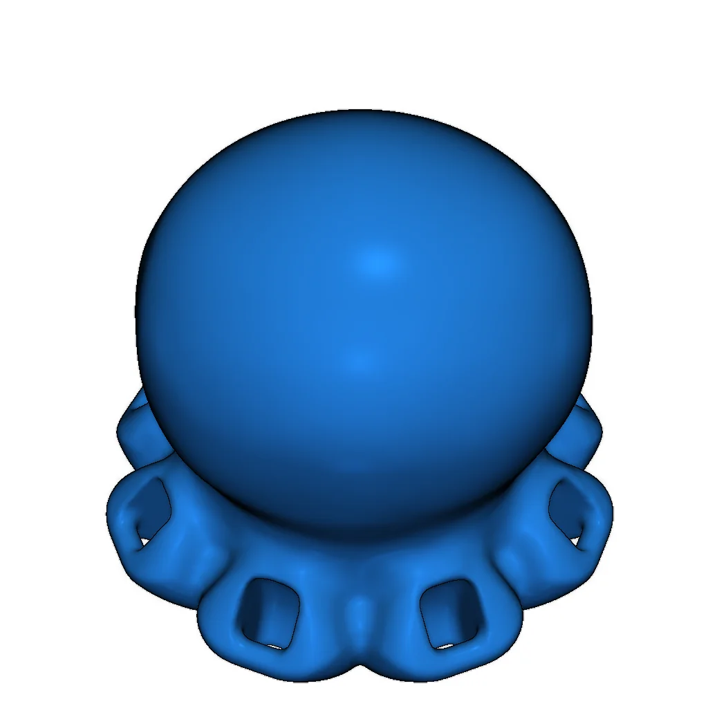 Милая мини-осьминожка для 3D-печати