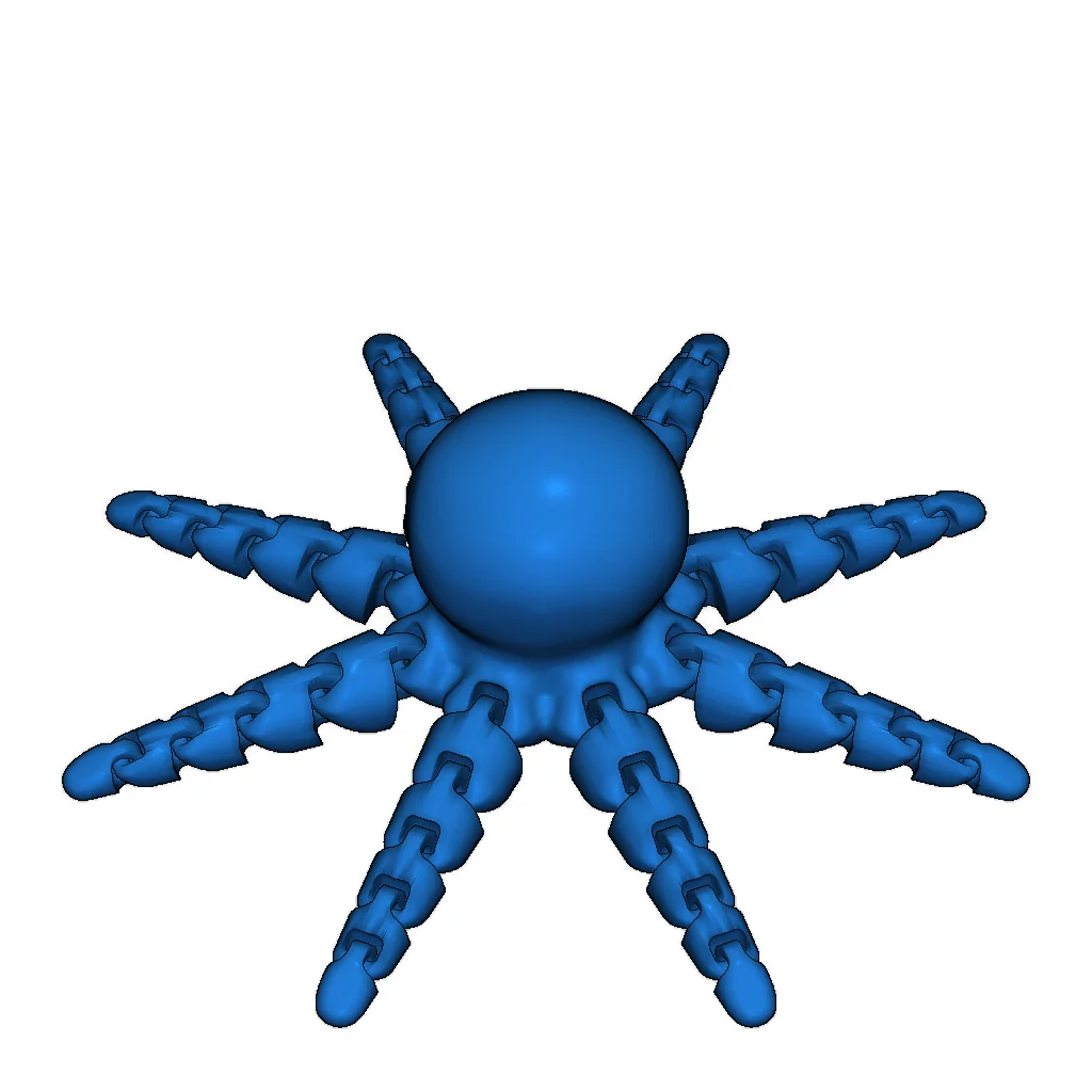 Милая мини-осьминожка для 3D-печати