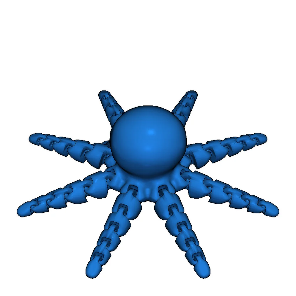 Милая мини-осьминожка для 3D-печати