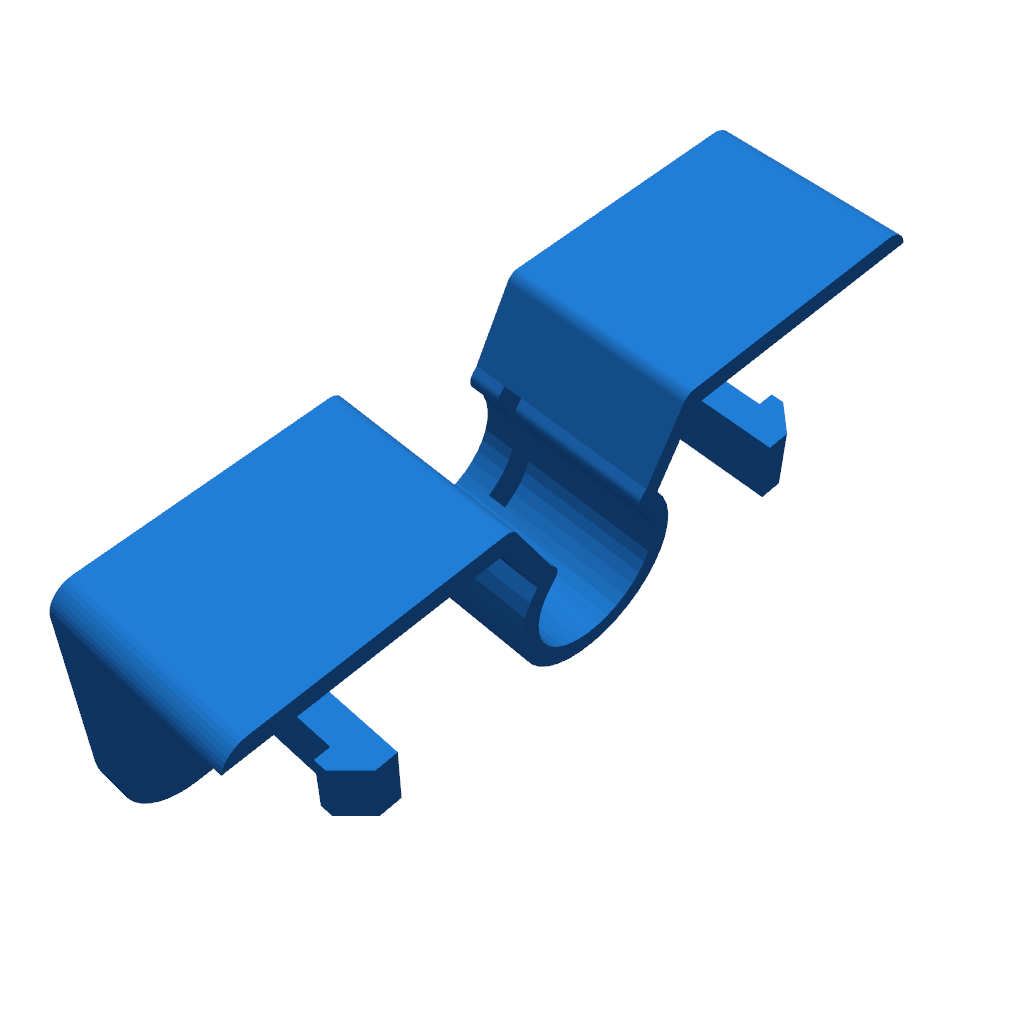 Зажим полки для Opel Corsa D