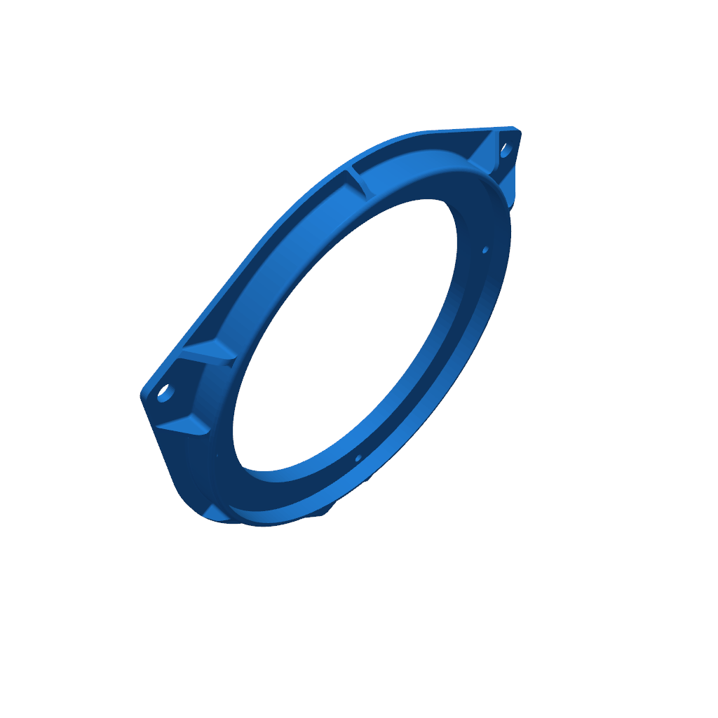 Установка кронштейна для динамиков 6.5" для Тойота