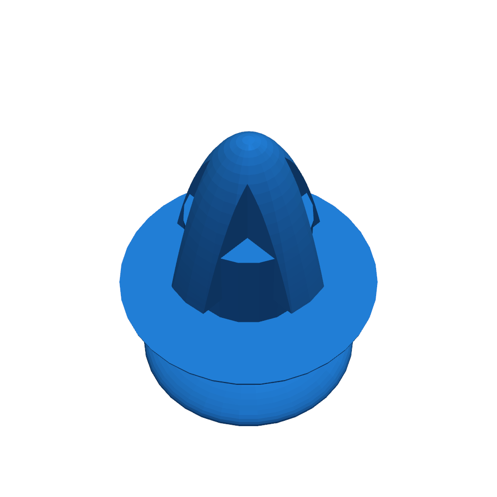 Простой зажим для защитной пластины задней части Rav4