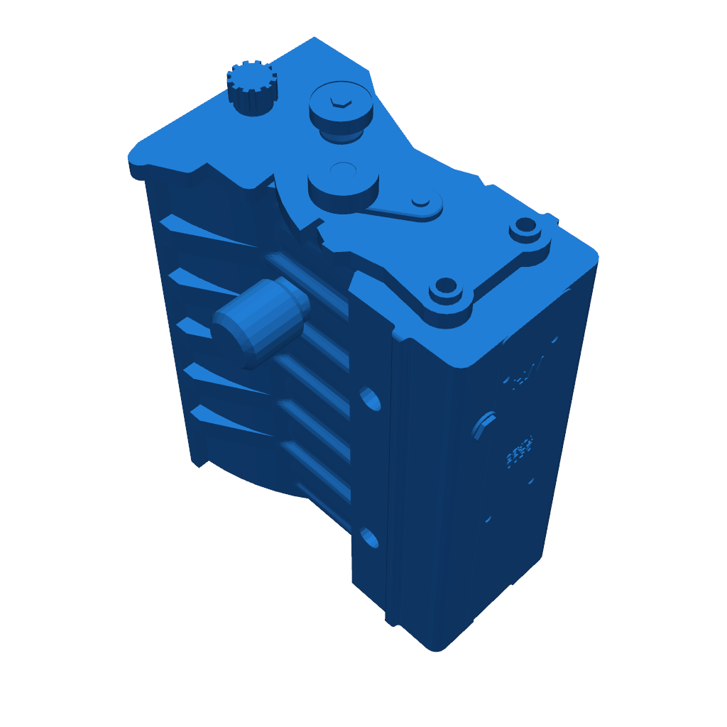 3D модель двигателя 2JZ