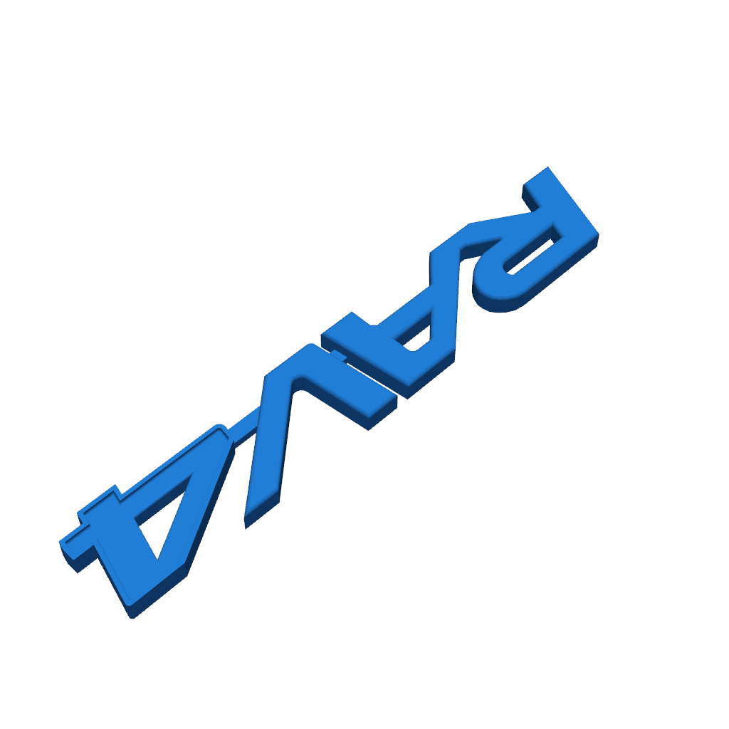 Значок замены Toyota Rav4