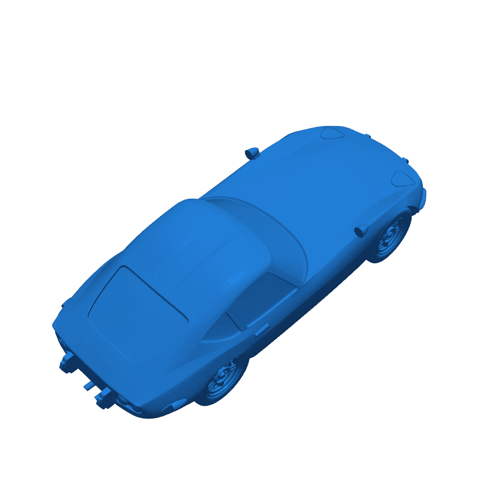 TOYOTA 2000GT в масштабе 1/64