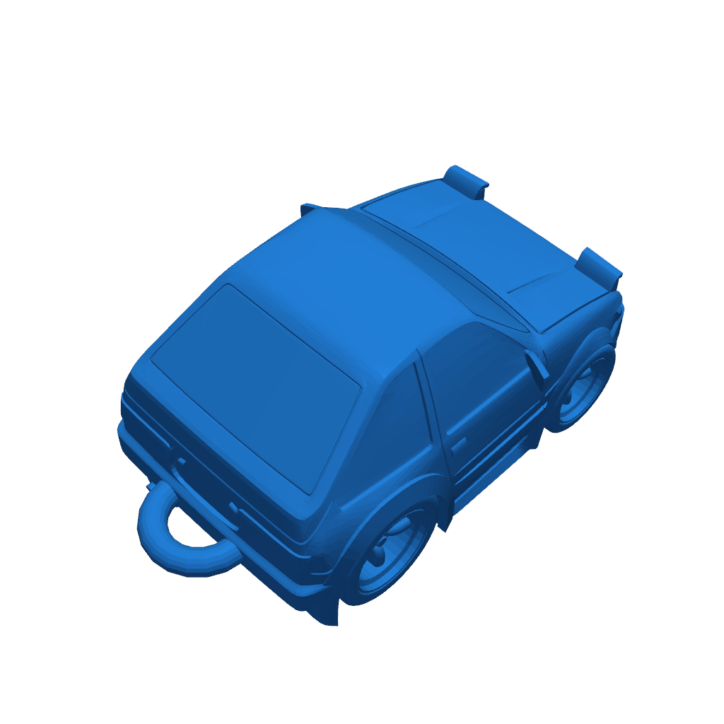 Модель AE86 с петлей