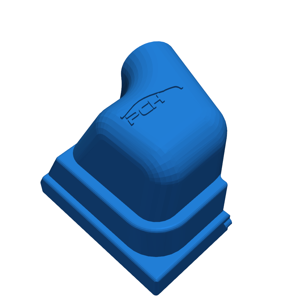 Крышка соединителя в районе блока предохранителей