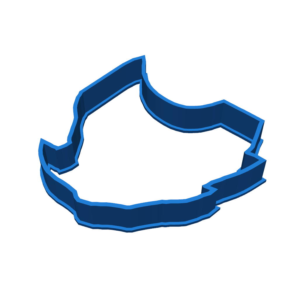 Нож для печенья с логотипом Dodge Hellcat