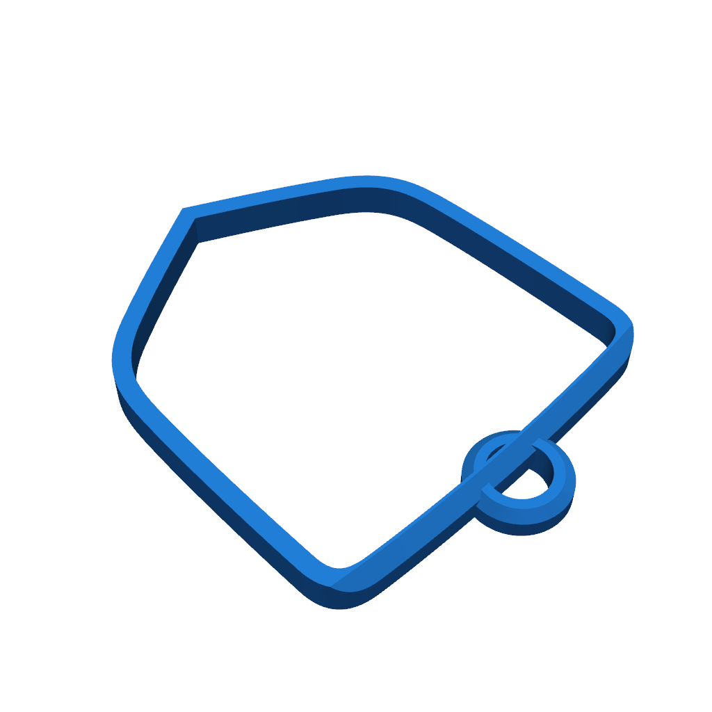 Брелок с логотипом Dodge Ram