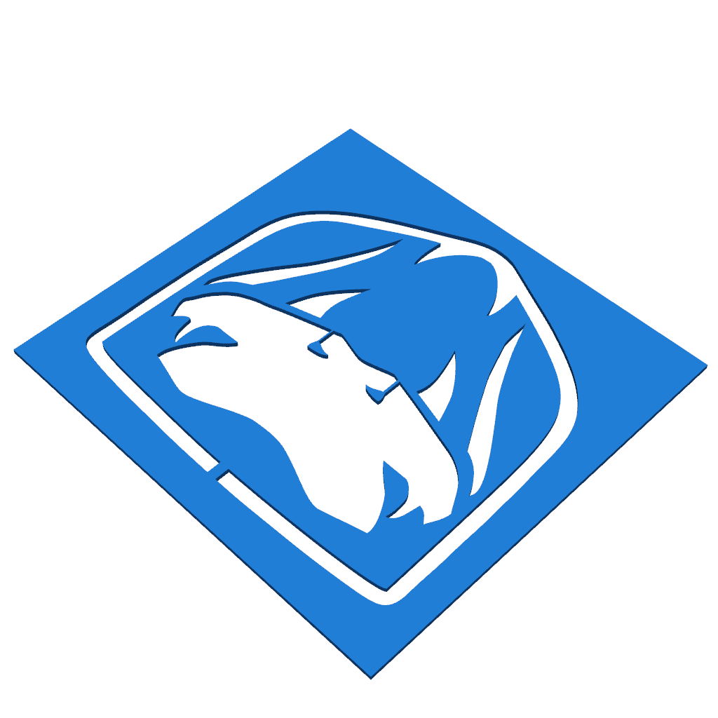 Трафарет логотипа Dodge Viper