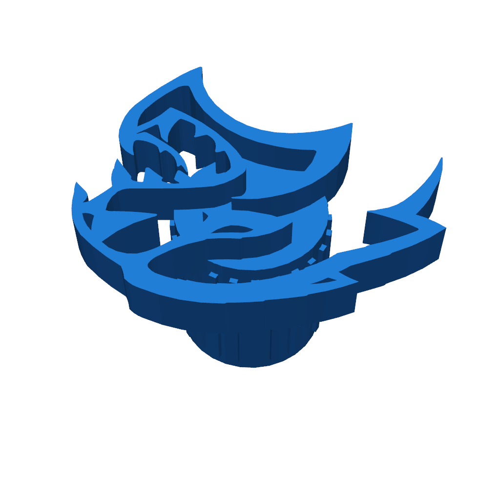 Печать вверх дном (логотип на пластине)