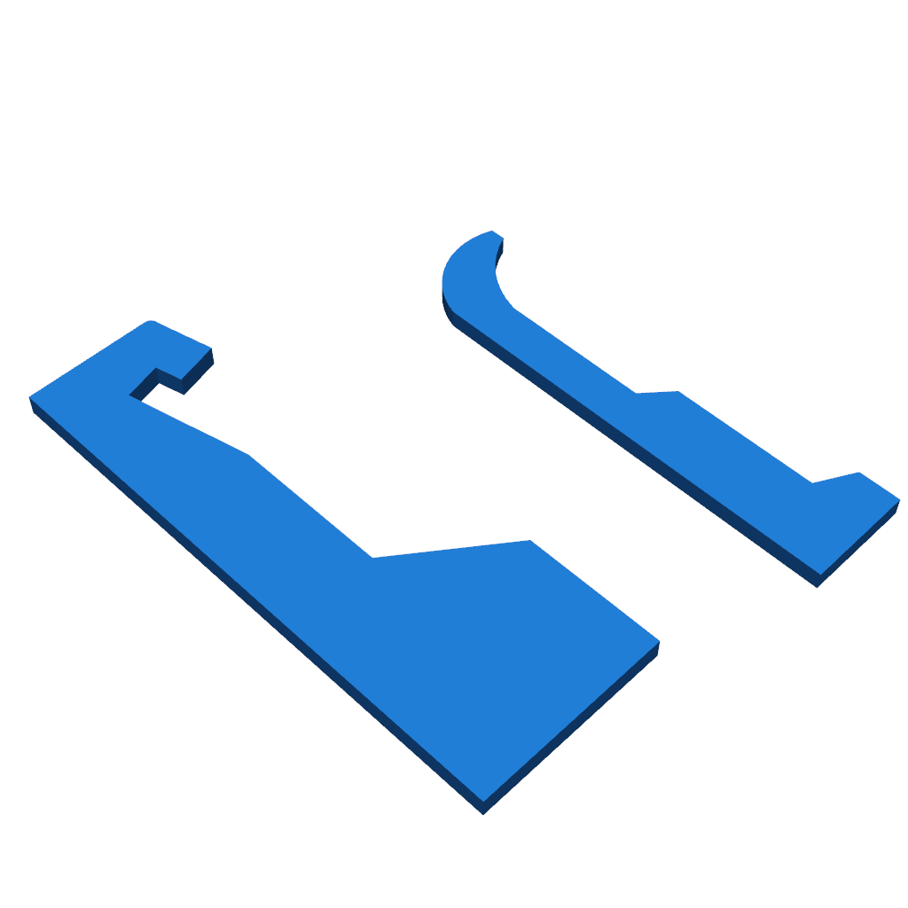 Крепежные профили для горизонтальных рельсов Dodge ProMaster High Roof Cargo Van