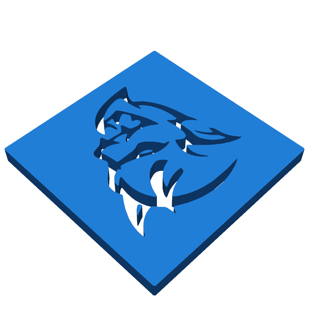 Трафарет Dodge Demon