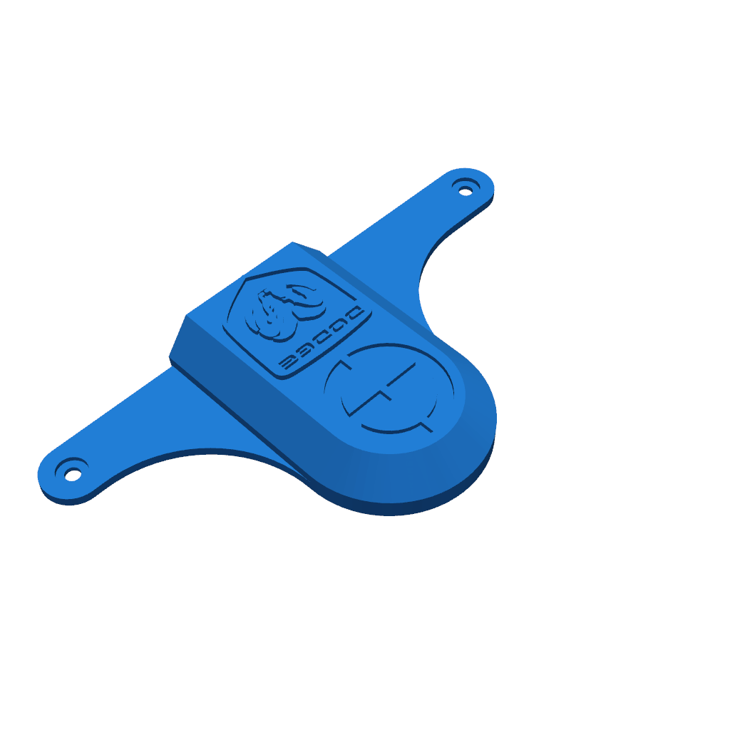 Крышка вентилятора ECU для Ender 3 с логотипом Dodge