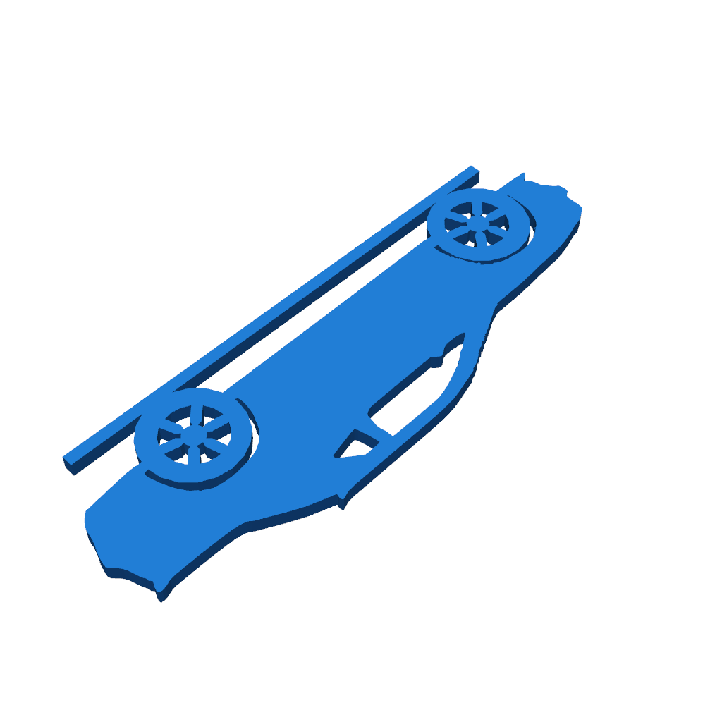 Силуэт Muscle Car - Dodge Challenger