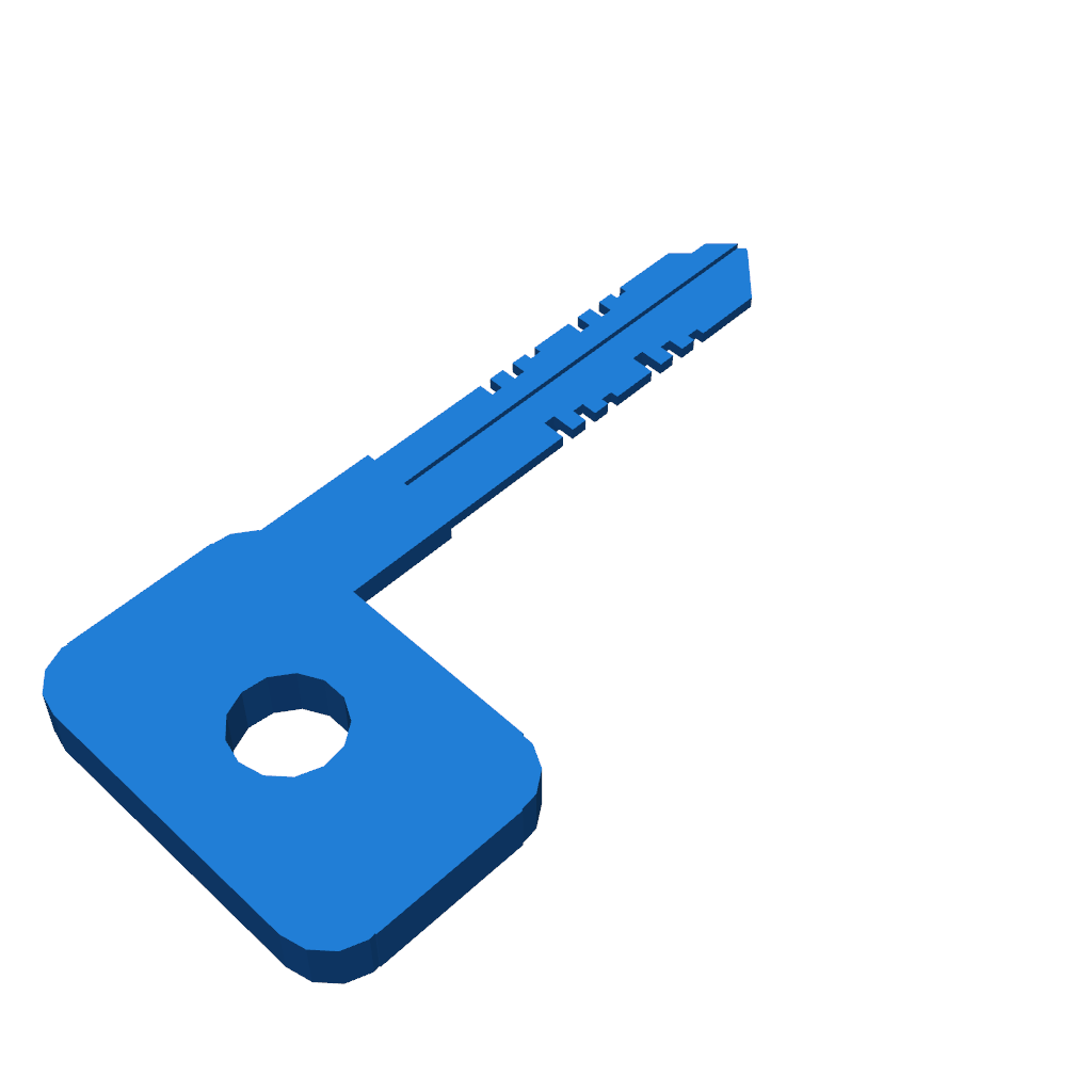 Инструмент для печати механического ключа CY24