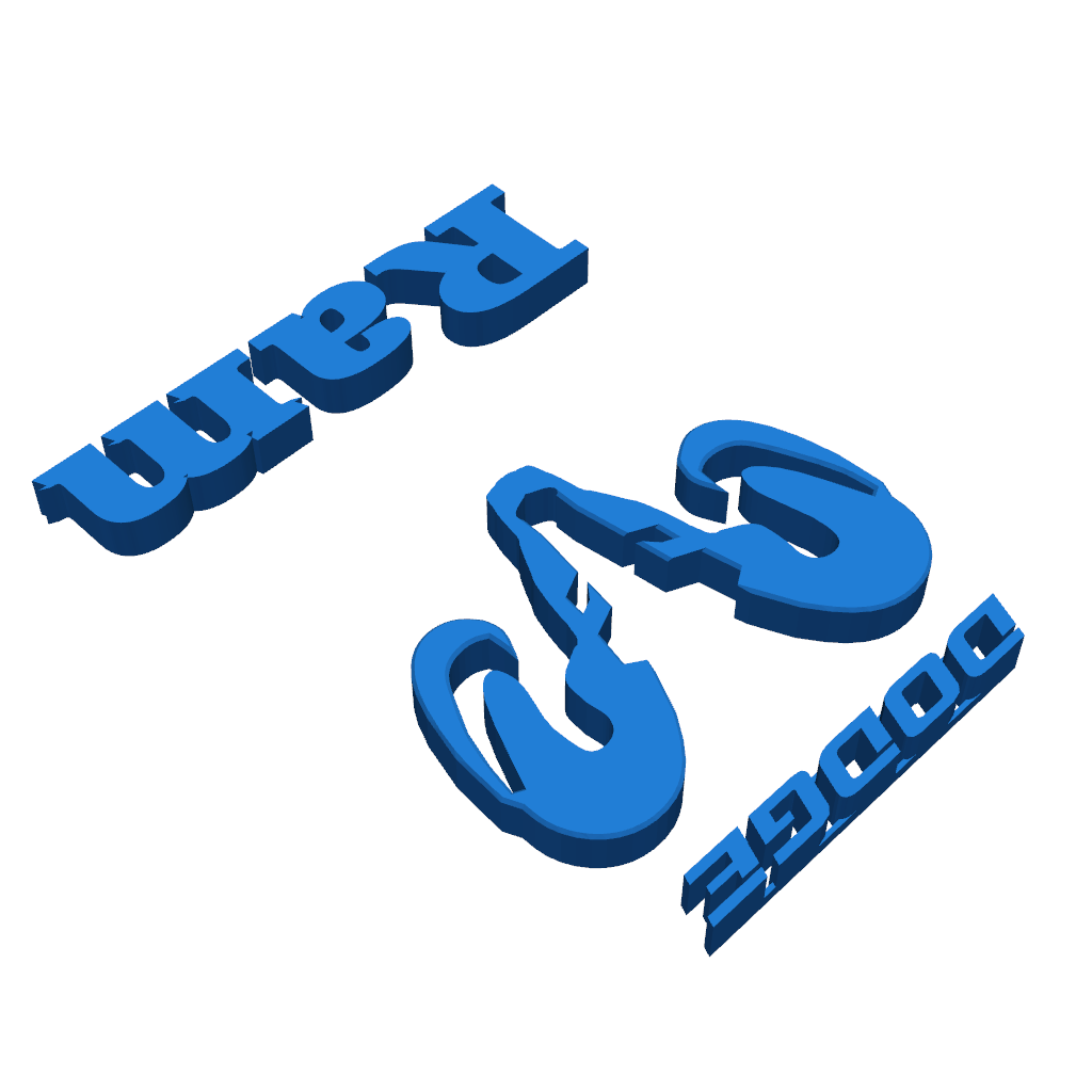 3D-модель для соединителя приемника Dodge Ram 2.6