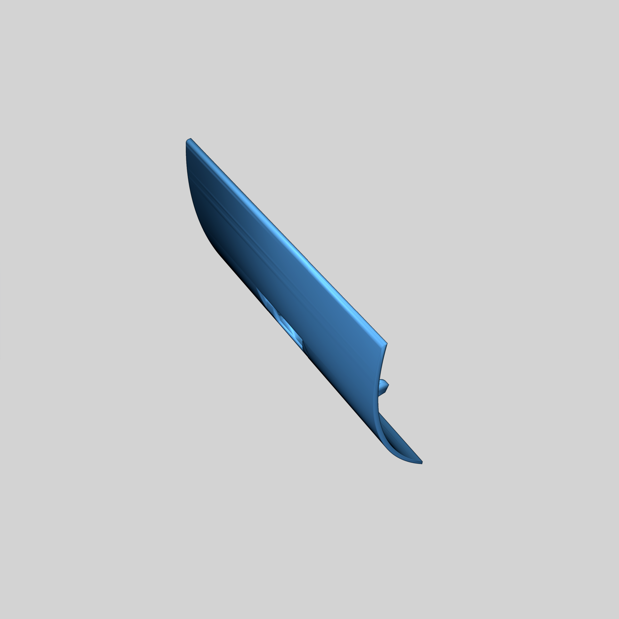 3D модель Крышка выхода заднего ремня безопасности BMW E34 - фото 4