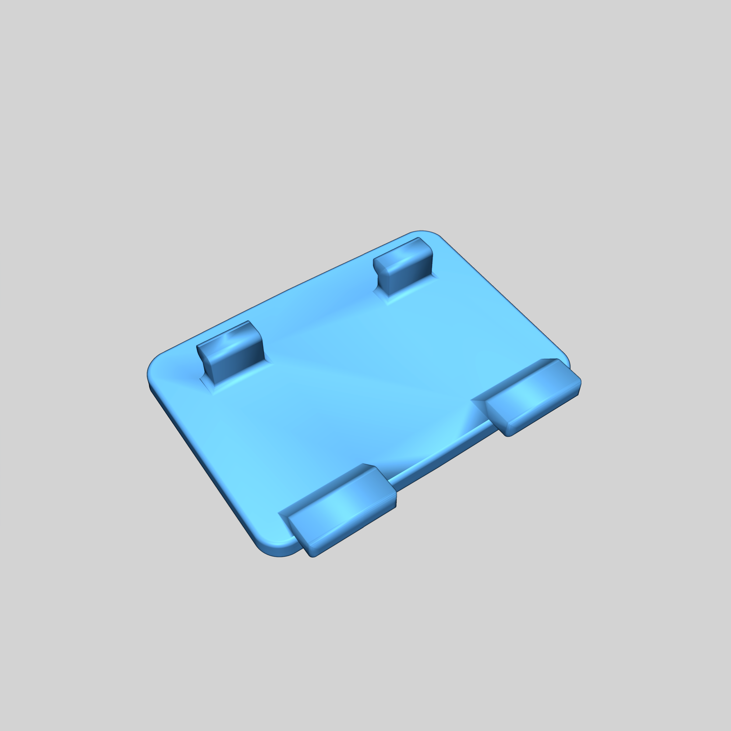 3D модель Заглушка заднего буксировочного крюка Audi A8 D3 - фото 2