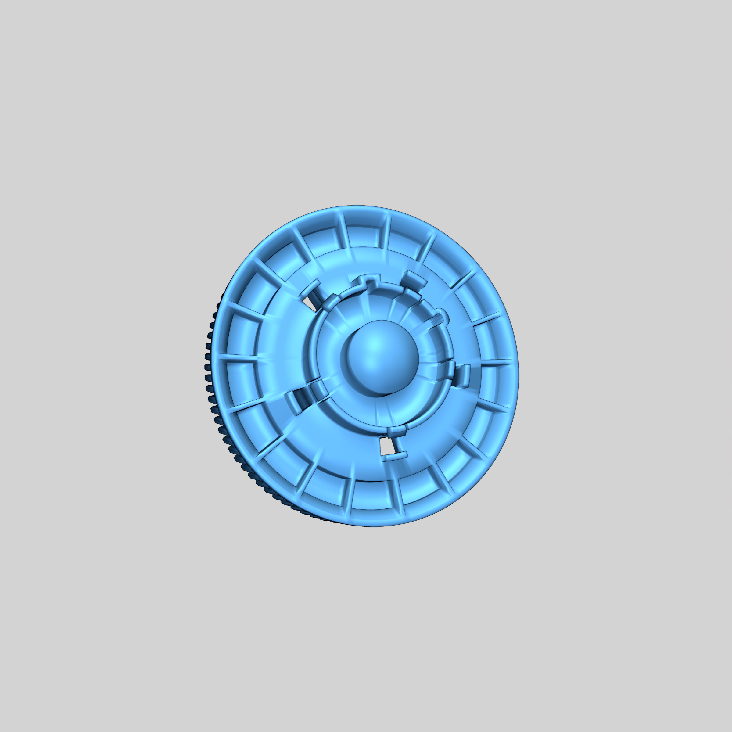 3D модель Шестерня моторчика дворников Volkswagen Touareg - фото 4